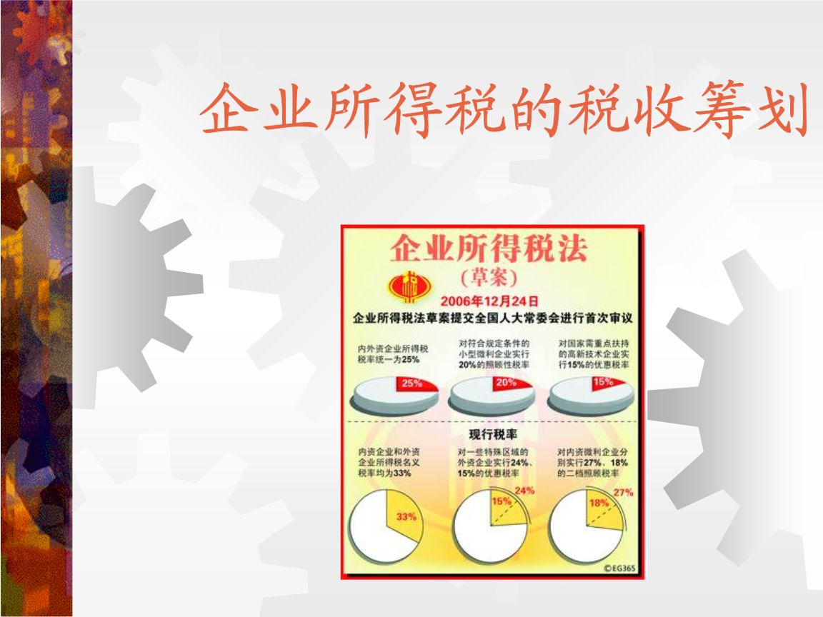 企业所得税税务筹划(企业纳税实务与税收筹划全攻略)